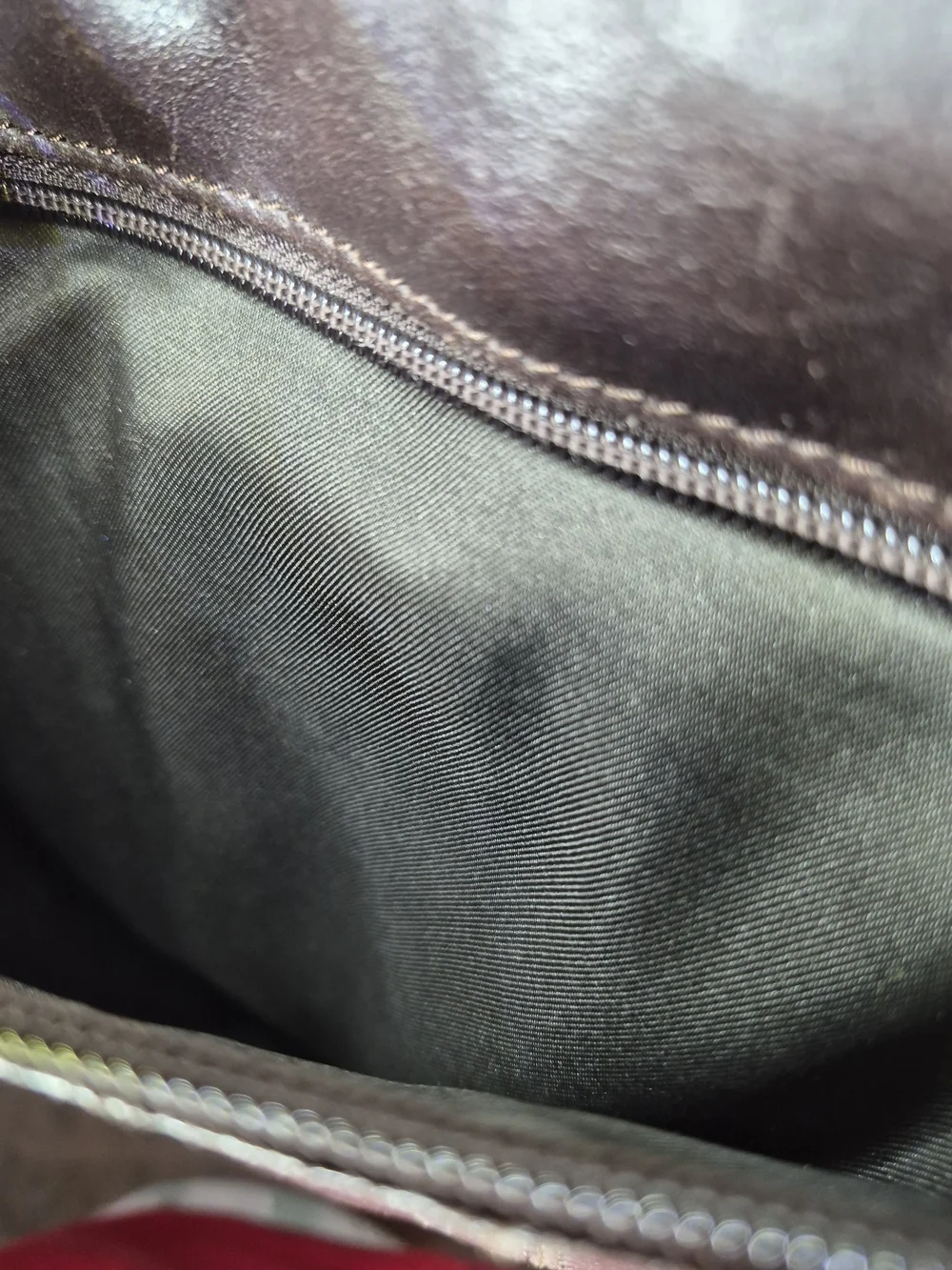 Wilsons Leather Dark Brown Leather Messenger Satchel